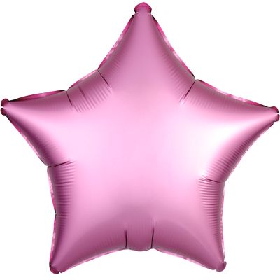 Luxe Flamingo 18-inch Star Mylar Balloons - 10ct