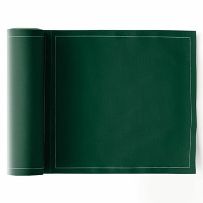 My Drap Cotton Roll Cocktail Napkins - English Green