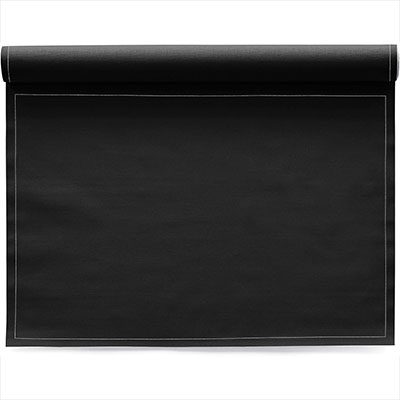 My Drap Cotton Roll Place Mats - Black