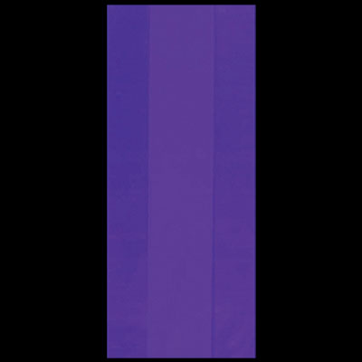 Purple Medium Plastic Treat Bags - 25ct