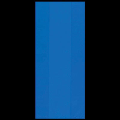 Royal Blue Medium Plastic Treat Bags - 25ct
