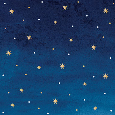 Stars Beverage Napkins