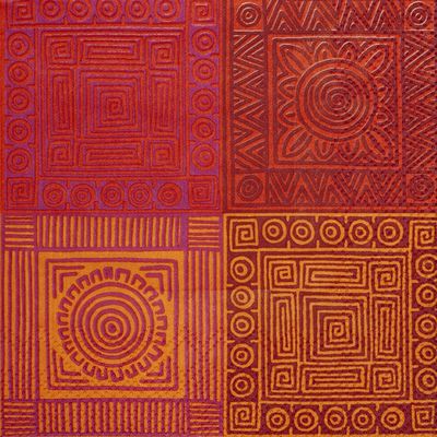 Bonito Beverage Napkins - Red