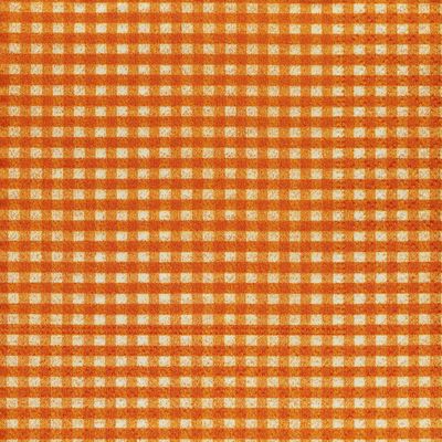 Vichy Orange Luncheon Napkins