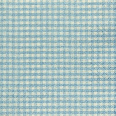 Vichy Turquoise Luncheon Napkins
