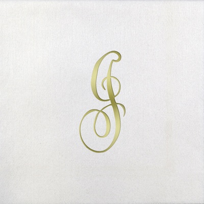 Bella Beverage Napkins - Gold Antoinette - J
