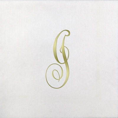 Bella Beverage Napkins - Gold Antoinette - I