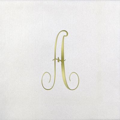 Bella Beverage Napkins - Gold Antoinette - A
