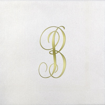 Bella Beverage Napkins - Gold Antoinette - B