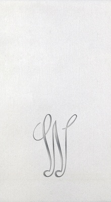 Bella Guest Towels - Silver Antoinette - W