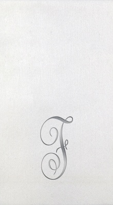 Bella Guest Towels - Silver Antoinette - F