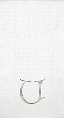 Bella Guest Towels - Silver Dieter - U
