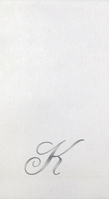Bella Guest Towels - Silver Quill - K