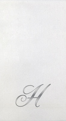 Bella Guest Towels - Silver Quill - H