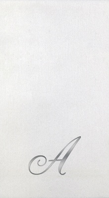 Bella Guest Towels - Silver Quill - A