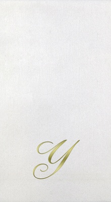 Bella Guest Towels - Gold Quill - Y