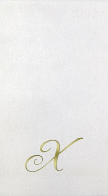 Bella Guest Towels - Gold Quill - X