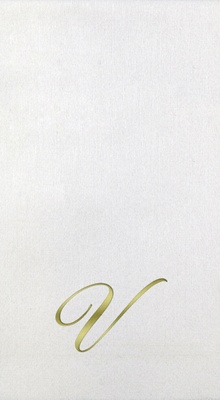 Bella Guest Towels - Gold Quill - V