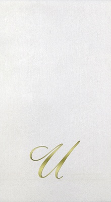 Bella Guest Towels - Gold Quill - U