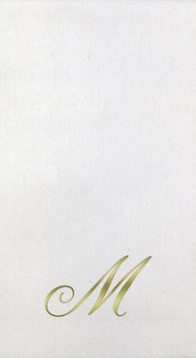 Bella Guest Towels - Gold Quill - M