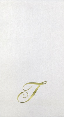 Bella Guest Towels - Gold Quill - T