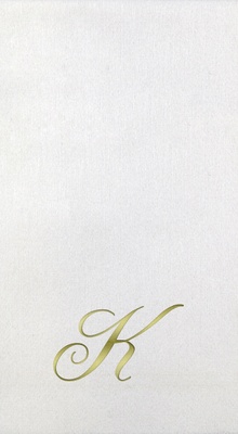 Bella Guest Towels - Gold Quill - K