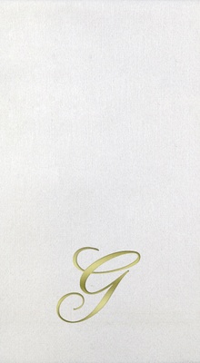 Bella Guest Towels - Gold Quill - G