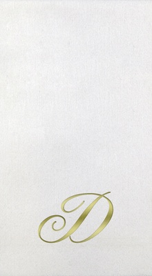 Bella Guest Towels - Gold Quill - D