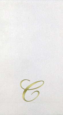 Bella Guest Towels - Gold Quill - C