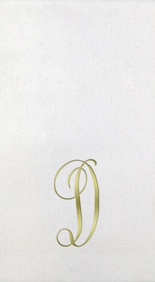Bella Guest Towels - Gold Antoinette - D