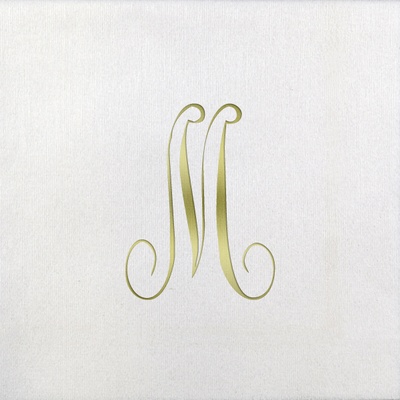 Bella Beverage Napkins - Gold Antoinette - M