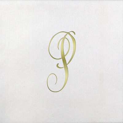 Bella Beverage Napkins - Gold Antoinette - P