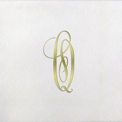 Bella Beverage Napkins - Gold Antoinette - Q
