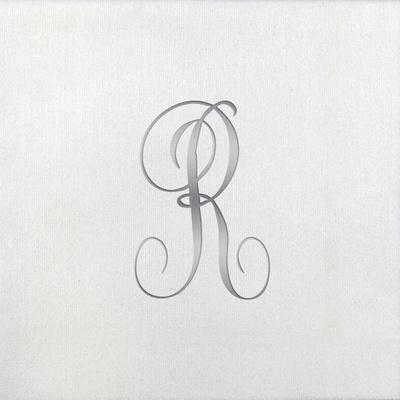 Bella Beverage Napkins - Silver Antoinette - R