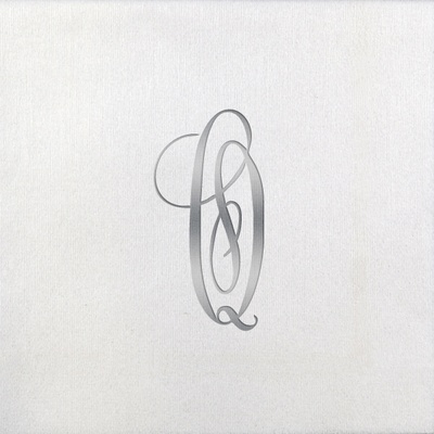 Bella Beverage Napkins - Silver Antoinette - Q