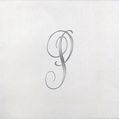 Bella Beverage Napkins - Silver Antoinette - P