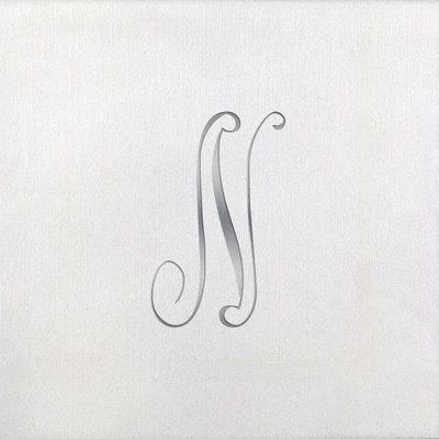 Bella Beverage Napkins - Silver Antoinette - N