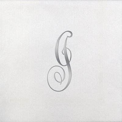 Bella Beverage Napkins - Silver Antoinette - I