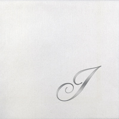 Bella Beverage Napkins - Silver Quill - I