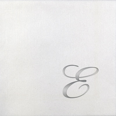 Bella Beverage Napkins - Silver Quill - E
