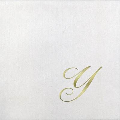 Bella Beverage Napkins - Gold Quill - Y
