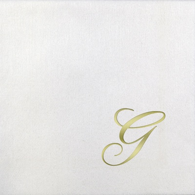 Bella Beverage Napkins - Gold Quill - G