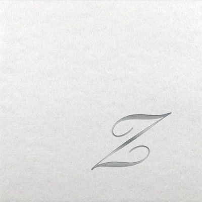 Linun Beverage Napkins - Silver Quill - Z