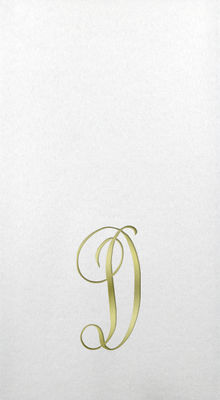 Linun Guest Towels - Gold Antoinette - D