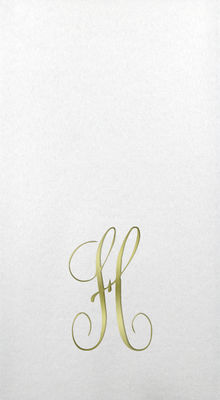 Linun Guest Towels - Gold Antoinette - H