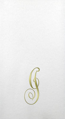 Linun Guest Towels - Gold Antoinette - I