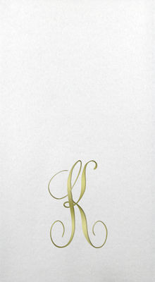 Linun Guest Towels - Gold Antoinette - K