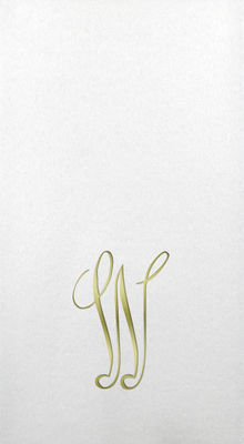 Linun Guest Towels - Gold Antoinette - W