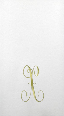 Linun Guest Towels - Gold Antoinette - X