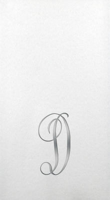 Linun Guest Towels - Silver Antoinette - D